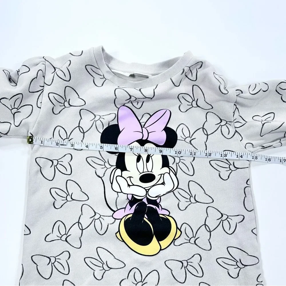 Zara baby Disney Minnie Mouse sweatshirt dress 4-5